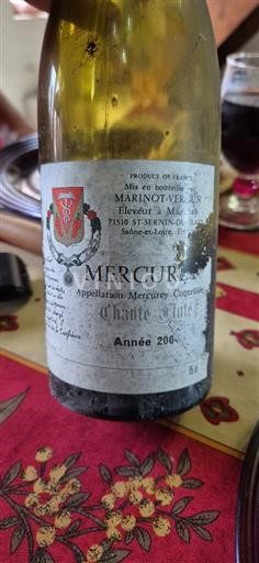 Borgonha Mercurey Marinot Verdun Chante Flute 2004