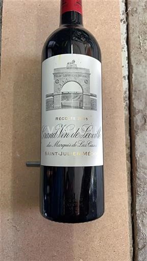 Burdeos Saint-Julien Clos Leoville Las Cases Grand Vin de Léoville 2015