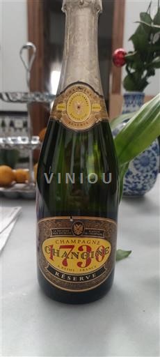 Champaña Champán Chanoine Frères Réserve Sin añada