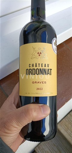 Bordeaux Graves Château Ordonat 2022
