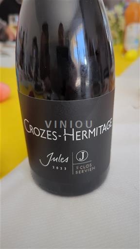 Valle del Rodano Crozes-Hermitage Les Clos Servien Jules 2023