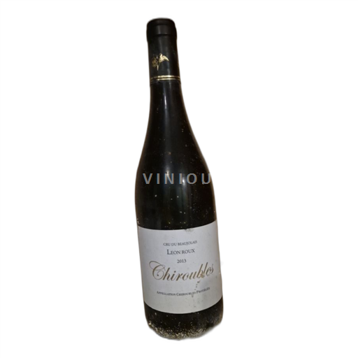 Vin Rouge sec Leon Roux 2013 France Beaujolais Chiroubles AOC
