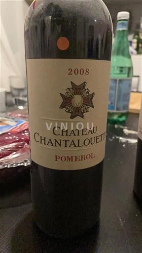 Bordeaux Pomerol Château Chantalouette 2008