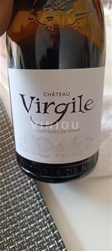 Rhônen laakso Nîmesin viinialue Château Virgile Ei vuosikertaa