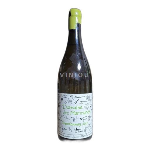 Vin Blanc sec Chardonnay Domaine Des Murmures 2015 France Jura Côtes-du-jura AOC
