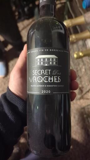 Bordeaux Nespecifikováno Secret Des Roches 2020