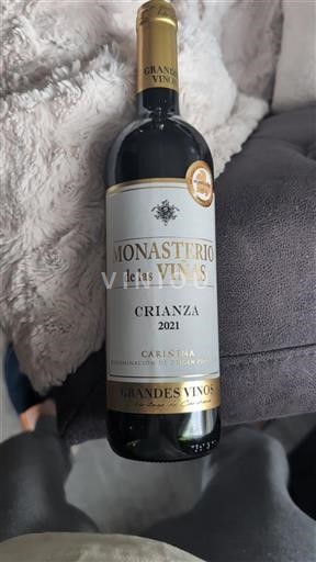 Vin Rouge sec Crianza Monasterio de las Viñas 2021 Espagne Aragon Carinena DO