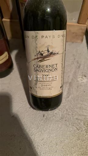 Languedoc Määrittelemätön Domaine Jeanjean Cabernet Sauvignon 2000