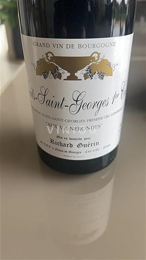 Burgund Nicht spezifiziert Grand Cru Richard Guérin Aux Vignerondes 2020