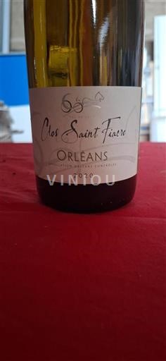 Vin Blanc sec Clos Saint Fiacre 2020 France Vallée de la Loire Orléans AOC