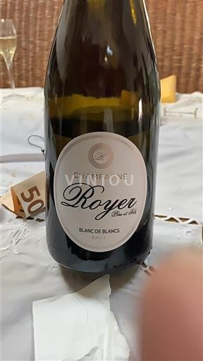 Champaña Champán Royer Père Et Fils Blanc de Blancs Sin añada