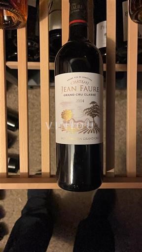 Bordeaux Saint-Émilion Grand Cru Château Jean Faure 2014