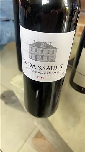 Bordéus Saint-Émilion Grand Cru D De Dassault 2014