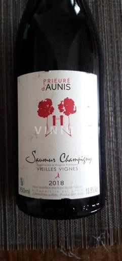 Loire Valley Saumur-Champigny Prieuré Aunis Vieilles Vignes 2018