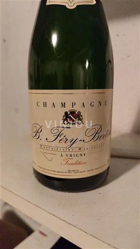 Champaña Champán B. Férybertin Tradition Sin añada