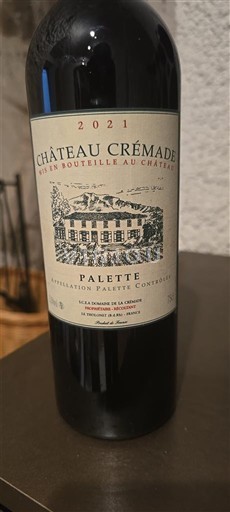 Provence Palette Château Crémade 2021