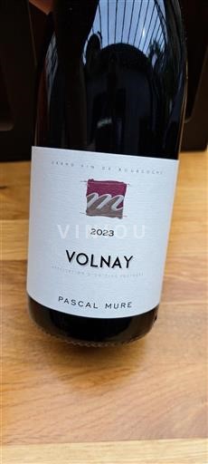 Burgundy Volnay Pascal Mure 2023