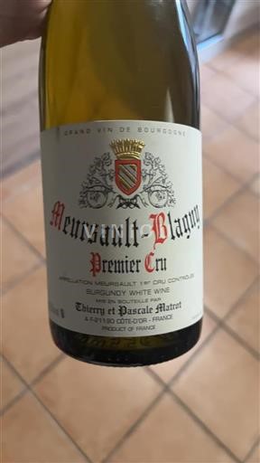 Burgund Nicht spezifiziert Premier Cru Thierry Et Pascale Matrot Premier Cru Ohne Jahrgang