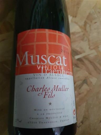 Alsace Charles Muller & Fils Traenheim 2016