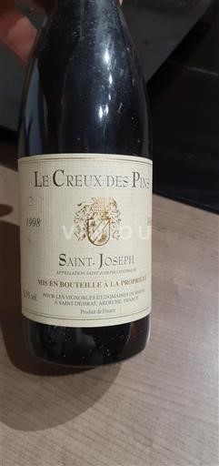 Vallée du Rhône Saint-Joseph Le Creux Des Pins 1998