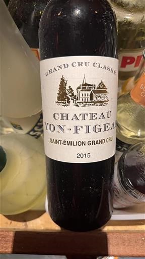 Burdeos Saint-Émilion Gran Cru Grand Cru Château Yonfigeac 2015
