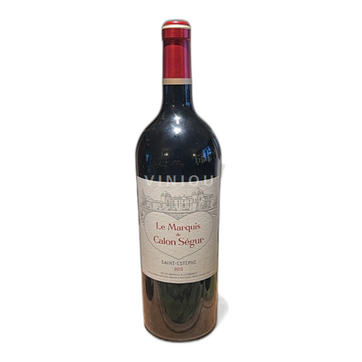 Bordeaux Saint-Estèphe Calon Ségur Marquis de Calon 2015