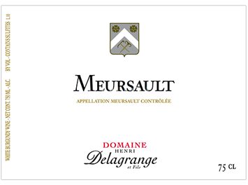 Burgundi Meursault Domaine Henri Delagrange 2022