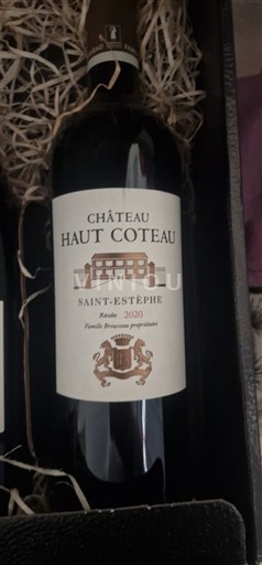 Bordeaux Saint-Estèphe Château Haut Coteau 2020