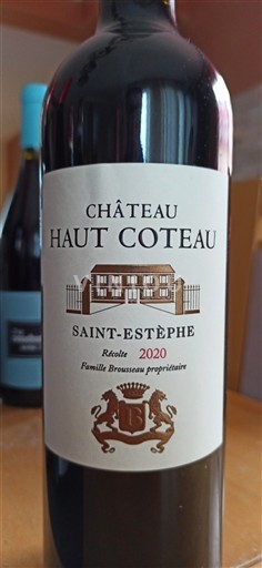 Bordo Сен-Тестеф Château Haut Coteau 2020