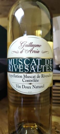 Roussillon Muscat de Rivesaltes Guillaume Arria Non-Vintage