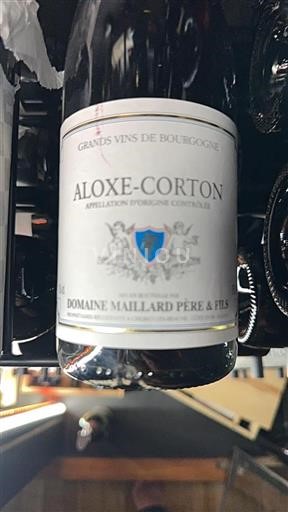 Burgundi Aloxe-Corton Grand Cru Domaine Maillard Père & Fils Ei vuosikertaa