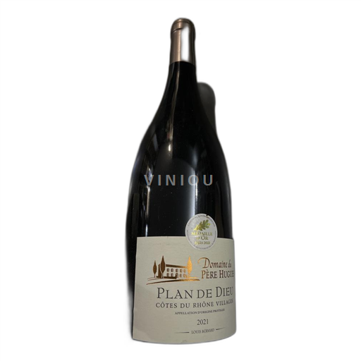 Vin Rouge sec Domaine Père Hugues 2021 France Vallée du Rhône Côtes-du-rhône-villages AOC