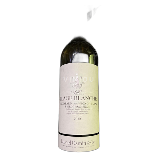 South West Côtes de Gascogne Lionel Osmin & Cie Plage Blanche 2022