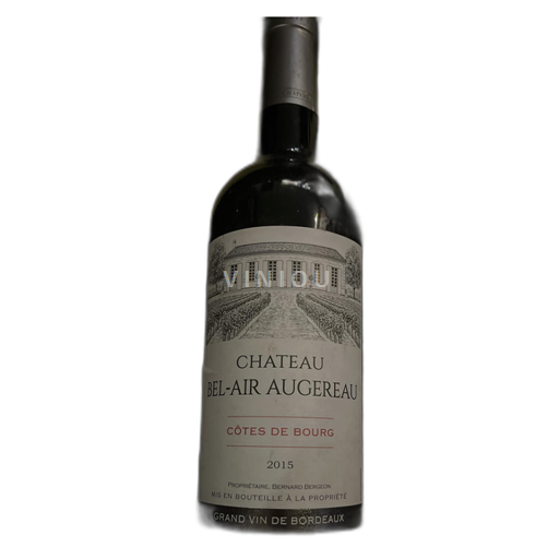 Bordeaux Côtes-de-bourg Château Belair Augereau 2015
