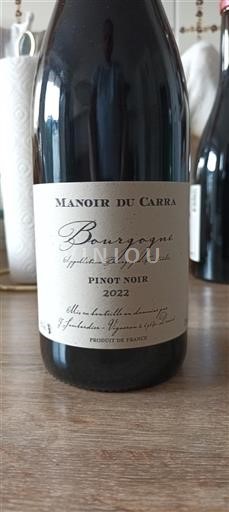 Bourgogne Grand Cru Manoir Du Carra Pinot Noir 2022