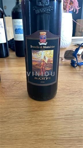 Toscana Brunello di Montalcino Castello Banfi 2018