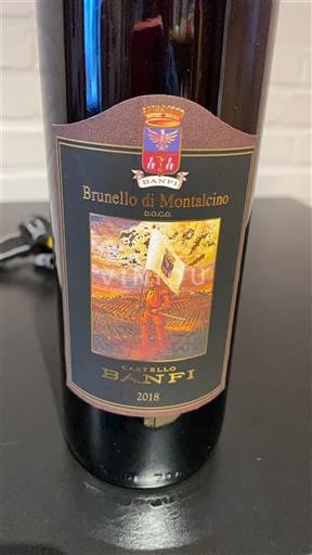 Toscana Brunello di Montalcino Castello Banfi 2018