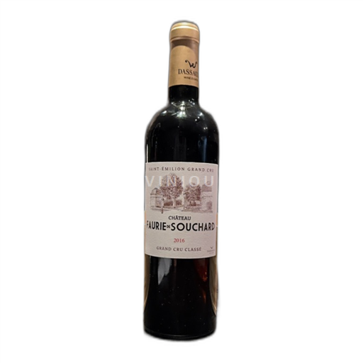 Bordeaux Saint-Émilion Grand Cru Château Faurie De Souchard Grand cru classé 2016