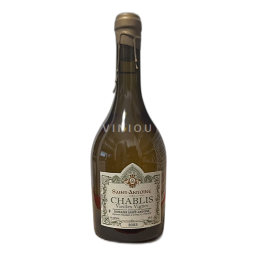 Vin Blanc sec Vieilles Vignes Domaine Saint-Antoine 2023 France Bourgogne Chablis AOC