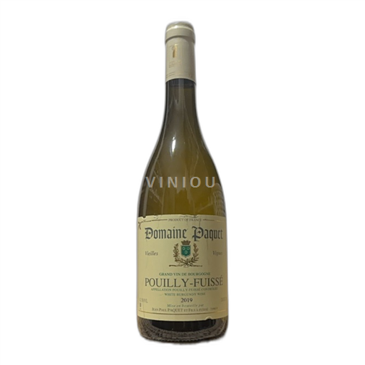 Burgundsko Pouilly-fuissé Domaine Paquet Vieilles Vignes 2019