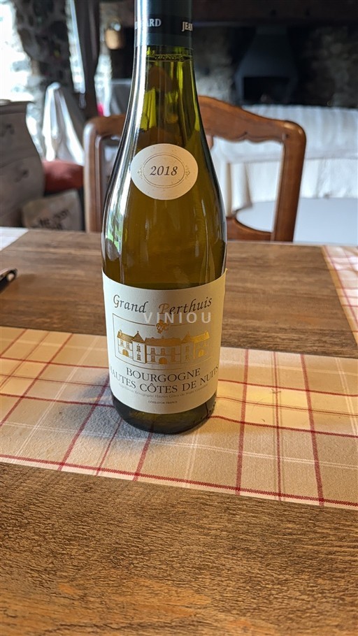 Vin Blanc sec Grand Perthuis 2018 France Bourgogne Hautes Côtes de nuits AOC