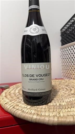 Bourgogne Clos-de-vougeot Grand Cru Moillardgrivot 2013