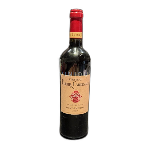Bordeaux Saint-Émilion Grand Cru Château Fleur Cardinale Grand cru classé 2007