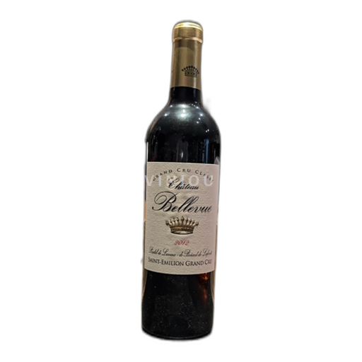 Bordeaux Saint-Émilion Grand Cru Château Bellevue Grand cru classé 2012