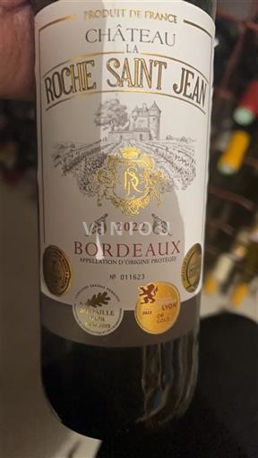 Bordeaux Château La Roche Saint Jean 2022