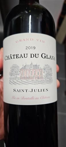 Bordeaux Saint-Julien Château Glana 2019