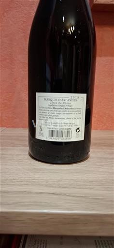 Rona dolina Côtes-du-Rhône Marquis Arlandes 2018