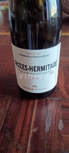 Rhônevallei Crozes-hermitage Marrenon Crucem 2023