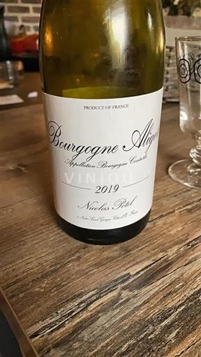 Borgogna Borgogna Aligoté Nicolas Potel 2019