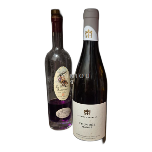 Vin Blanc sec L'Ouvrée Aligoté Mathieu Hugonnot 2022 France Provence, basse vallée du Rhône, Corse Alpes-de-Haute-Provence IGP